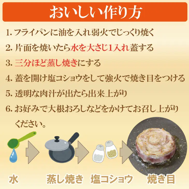 肥前さくらポーク ロールステーキ（80g×12個） 潮風F 豚肉のステーキ B120-086
