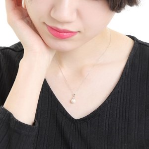 715　プラチナあこや本真珠ダイヤモンドペンダント　7mmUP　　プラチナ Pｔ あこや真珠 ペンダント ダイヤモンド 伊勢志摩 アクセサリー ジュエリー フォーマル カジュアル ギフト 伊勢市