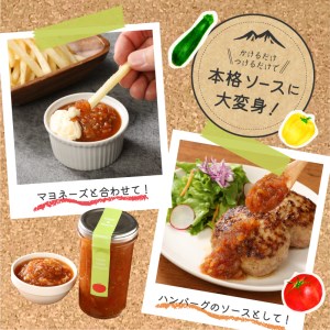 八ヶ岳高原野菜つぶつぶケチャップ４本セット [h120]