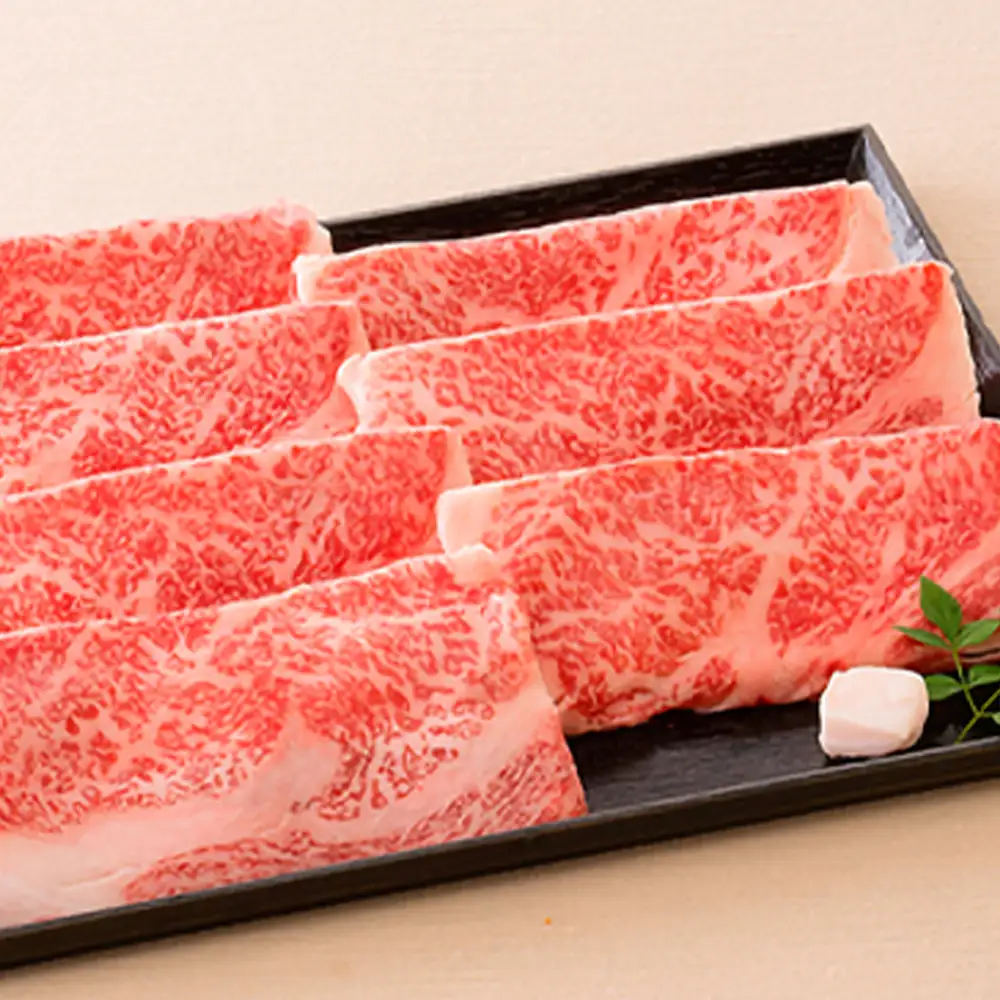 ＜ウエムラ牧場＞白老牛 すき焼き用［髙島屋選定品］