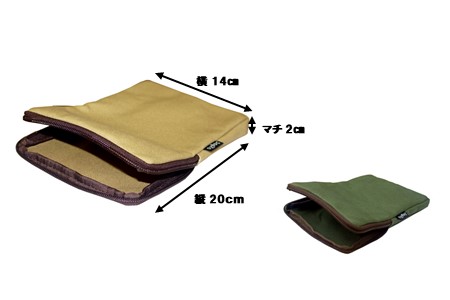 oxtos 帆布 ロースターケース 角型 カーキ キャンプ 【 ロースターケース 】