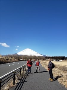 富士山・三国山・明神山・金時山のガイド利用券（ガイド1名×1日分）
