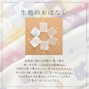 6重ガーゼ寝袋（カラフル）_赤ちゃん用 寝袋 スリーパー 0～2歳 ガーゼ 6重ガーゼ 綿100％ 着丈 約51cm 身巾 約40cm 日本製 1年中 新生児 男の子 女の子 動物柄 パステル チェック 寝かせたまま 着せ替え スムーズ 両脇 肩 開き 優しい 肌触り ベビー用品 赤ちゃんの城 送料無料 〔Ss009〕