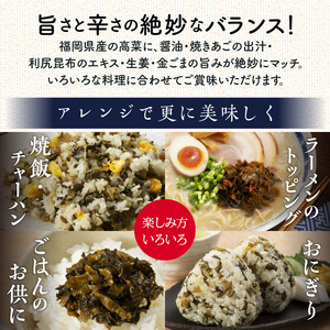 国産辛子高菜メガセット_国産 辛子高菜 1kg × 10袋 小分け 便利 おすそわけ 程よい ピリ辛 高菜 油炒め ごま 漬物 栄養豊富 健康維持 ご飯 おにぎり チャーハン パスタ ラーメン 牛丼 和え物 炒め物 宅飲み メガ セット お取り寄せ お取り寄せグルメ 福岡県 久留米市 送料無料 〔Ca211〕