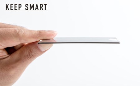 極薄名刺入れ  KEEP SMART（キープスマート） ～財布やスマホケースに名刺を美しく収納～  H10-23