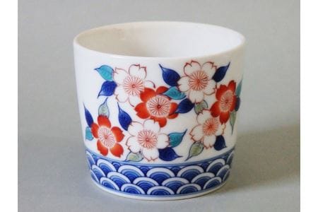 【伊万里焼】色鍋島蕎麦猪口 5個セット【市川冬山窯】 037-H1230