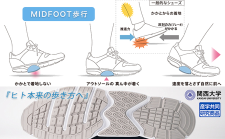 MIDFOOT ( ミッドフッド ) 婦人靴 レザースニーカー MF001JL ( グレー ) 4E ファッション シューズ レディース お洒落 レザーシューズ エコレザー 快適 履き心地  BN003 23.0cm