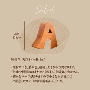 ＜アルファベットブロック＞HAPPY BIRTHDAY　小さな木のインテリア 木製ブロック 木のインテリア 木のおもちゃ 木のアルファベット オブジェ 無着色 天然オイル仕上げ　003-03