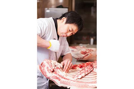 店主こだわり雌牛 飛騨牛A5等級　ロース　焼肉用　約500g [No.038]