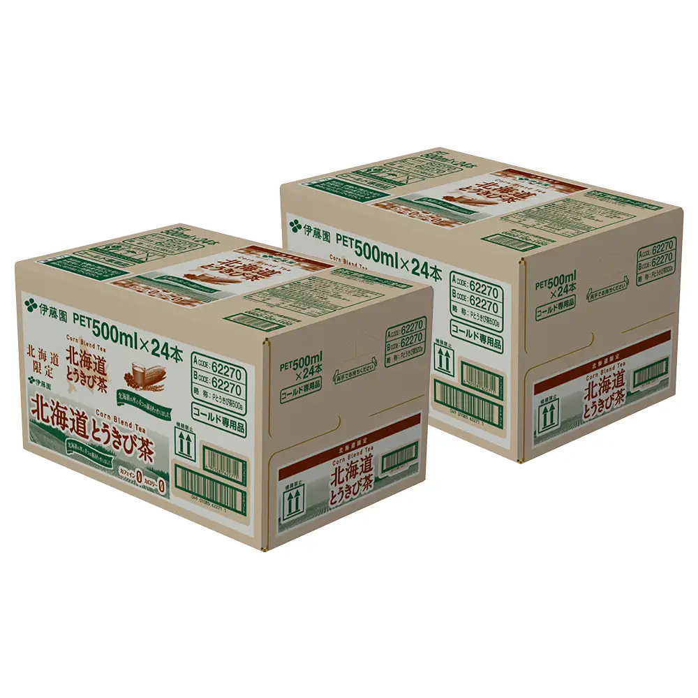 【北海道限定】北海道とうきび茶 500ml×24本×2ケース