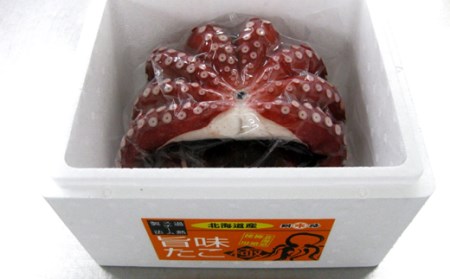 ＼高評価 4.8／ 北海道旨味たこ【1.0kg以上×1杯】_I012-0508