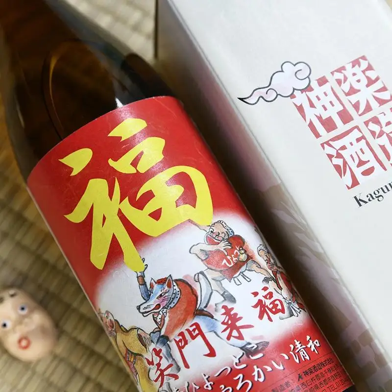 【特別限定焼酎】笑門来福 900ml×6本　20度　芋焼酎　神楽酒造＜7-15a＞