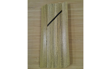 ペン置き 胡麻竹 竹製 20×5cm (1cm) 工芸品 雑貨 日用品 文房具 