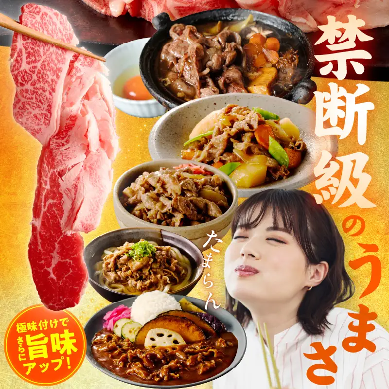 国産 牛肉切り落とし 1.2kg 牛肉切り落とし 氷温熟成×極味付け