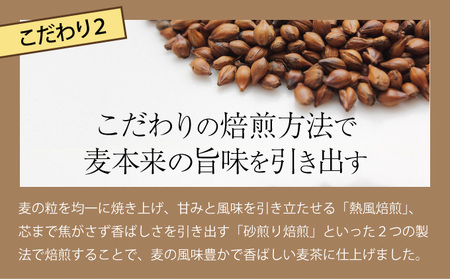 【定期便12ヶ月】おいしい麦茶600ml×24本（お茶）［お茶］