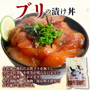 【土佐沖 丼シリーズ】お手軽！漬け丼 セット （かつお・まぐろ・天然ぶり） 各3袋［1401-2］