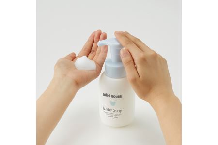 B286 ミキハウス ベビースキンケア ベビーソープ【mikihouse ベビー ベビー用品 赤ちゃん 乳児 スキンケア ボディソープ 日本製 大阪府 八尾】