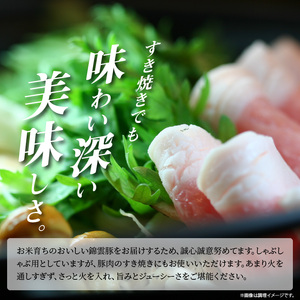 【ブランド豚肉】お米育ちの錦雲豚ギフト（しゃぶしゃぶ用1kg）とハム類のセット_FN0301