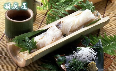 稲庭屋いなにわうどん 160g×12袋 めんつゆ・なめこ詰め合せ 稲庭うどん【（有）稲庭屋】[H1-0601]