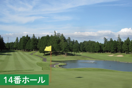 30-02 阿見ゴルフクラブプレーご招待券（平日4名様）【ゴルフ プレー券 ゴルフ場利用券 阿見町 茨城県】