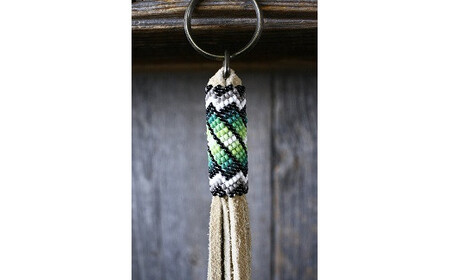 Fringe Key Holder（フリンジキーホルダー） [5839-1351] グリーン