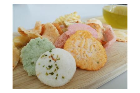素材の味わい　山海焼きせんべい・I037-14