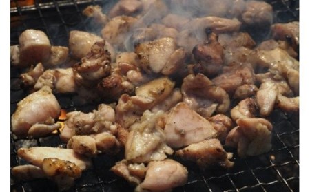 【熊本県産】天草大王 バーベキュー用カット肉（1kg） 熊本県産 天草大王 バーベキュー用 カット肉 1kg 鶏 地鶏 もも むね ミックス 焼肉 鶏肉 もも肉 むね肉 カット あそ大王ファーム  熊本 南小国町 送料無料