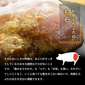 もちぶた モモ 120g × 5枚 味噌漬け 塩糀漬け 豚肉