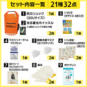 防災士監修 防災グッズ 充実 セット 2人用 32点 防水 多機能リュック 20L 携帯トイレ 簡易トイレ 清潔用品 ランタン 非常用持ち出し袋 防災 防災用品 避難グッズ 災害セット 非常用 避難 地震 災害 洪水 震災 被災 ナテック 送料無料 愛知県 あま市
