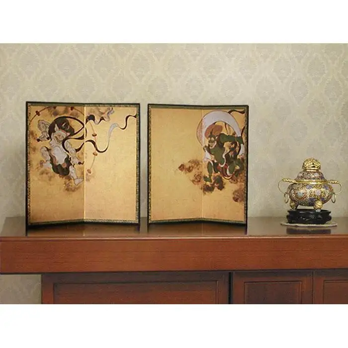 【千眞工藝】国宝 風神雷神屏風 二曲一双