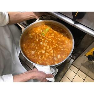 【ナティーク城山】ハチノスのトマト煮込みグラタン（トリッパ）