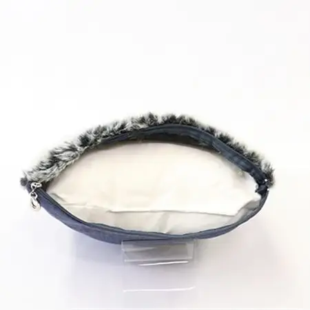 OKADA TEXTILE ミニエコファークッション(グリーンMIX)_雑貨・日用品  家具・インテリア _【1143748】