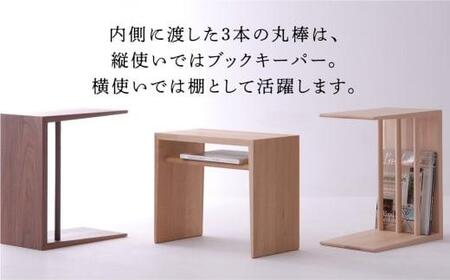飛騨の家具 2WAY SIDE TABLE ウォルナット材 nissin | サイドテーブル 木製 ナイトテーブル 机 リビング シンプル デザイン 家具 おしゃれ 人気 おすすめ 新生活 一人暮らし 国産 飛騨の家具 飛騨高山 日進木工 BW002