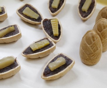 「京野菜たけのこスイーツ」 竹の子最中 16個入 [1647]