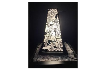 金属加工技術を応用！和モダンなスタンドライト JAPANDON （屋内用行燈）[ZJ803]