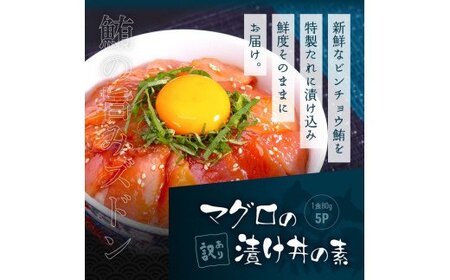 訳あり 「カツオのたたき600g以上」＋「マグロ漬丼の素80g×5食」