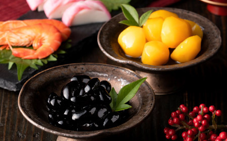 〈スピード出荷〉丹波篠山黒豆煮（黒豆煮500ｇ×2） 黒豆 Y060