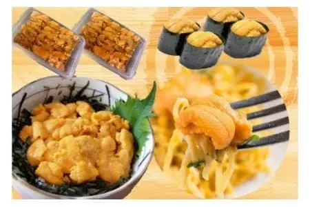  真昆布締め うに 300g（100g×3パック） ウニ ミョウバン不使用 昆布 _HD059-006