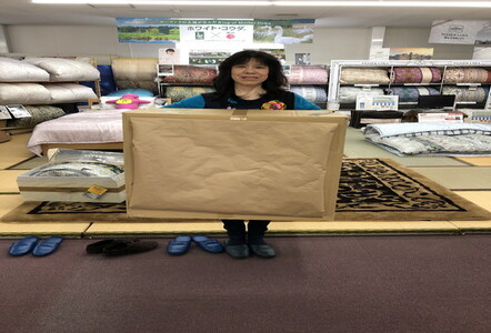  仕立て直し　羽毛ふとんダブルサイズのリフォーム　高級仕様コース【CW71W】