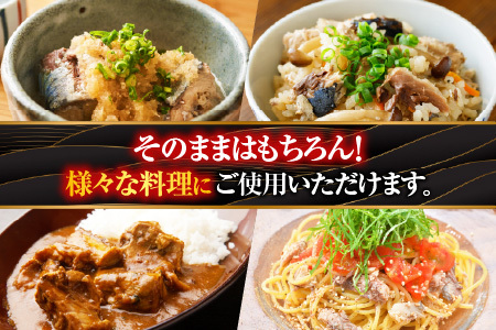 【北海道根室産】さば水煮180g×24缶 B-42082