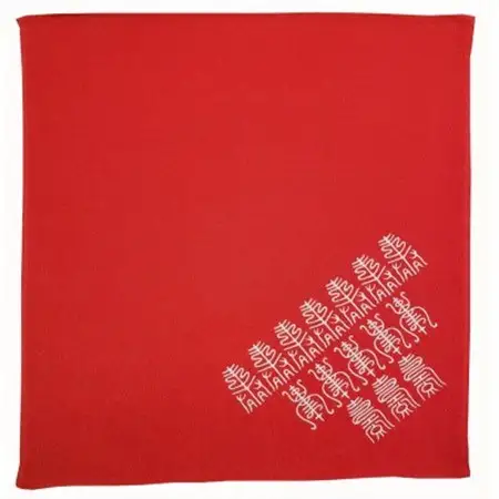 正絹ちりめん友禅風呂敷　寿/桐箱入り_装飾品・工芸品  鞄・バッグ かばん カバン_【1243176】