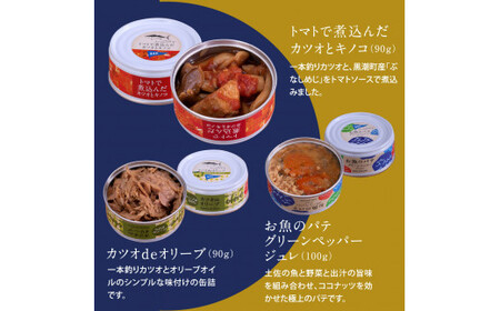 ★グルメ缶詰12缶セット〈黒潮町共通返礼品〉