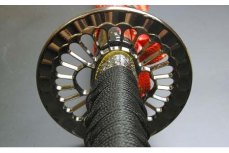 美術刀剣　模造刀　前田慶次郎利益拵え大刀（傾奇鞘）