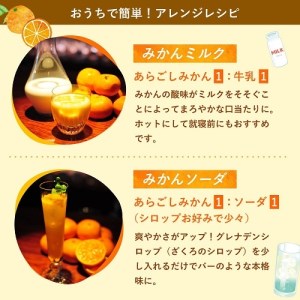  リキュール あらごしみかんリキュール 720ml 梅乃宿【umyd002A】
