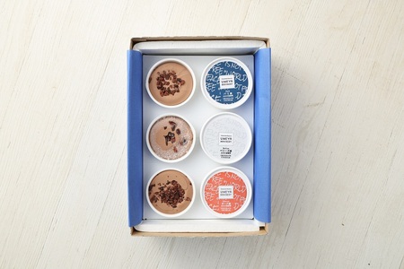 【一週間以内に発送】Bean to Bar Icecream (産地別チョコレートアイス ６個入り)【ＵＭＥＹＡＢＲＡＩＮＥＲＹ】_HA0583