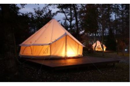 【3,000円分】DOTEKAGE CAMP GROUND利用チケット＜河口湖町共通返礼品＞