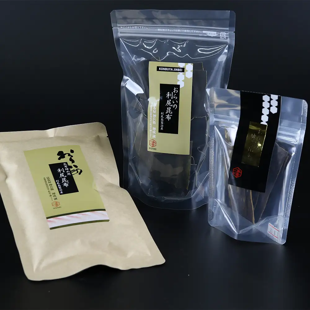 利尻昆布「三種類セット」お届け！《昆布屋神兵衛》