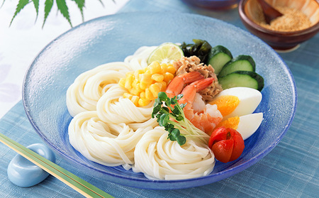 G-81【たつの市特産品】「揖保乃⽷バラエティセット」素麺や冷⻨、パスタ、中華麺、うどんの７種詰合せ♪