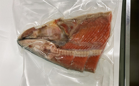 紅さけ姿造り 塩 ふるさと納税 鮭