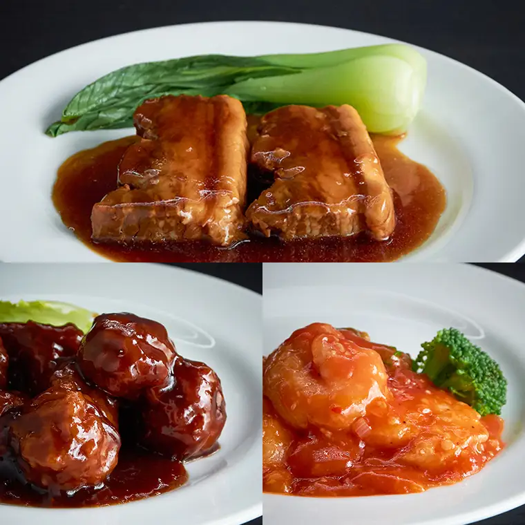 専門店の本格中華9種詰め合わせ 中華 セット 手作り 餃子 焼売 エビチリ 角煮 麻婆豆腐 マーボー 天津飯 [BK001sa]